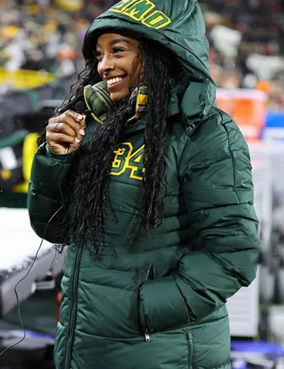 Simone Biles Packers Jacket