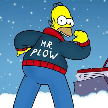 Simpsons Mr. Plow Jacket Simpsons Mr. Plow Jacket