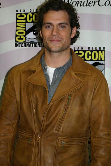 HENRY CAVILL REAL LEATHER JACKET