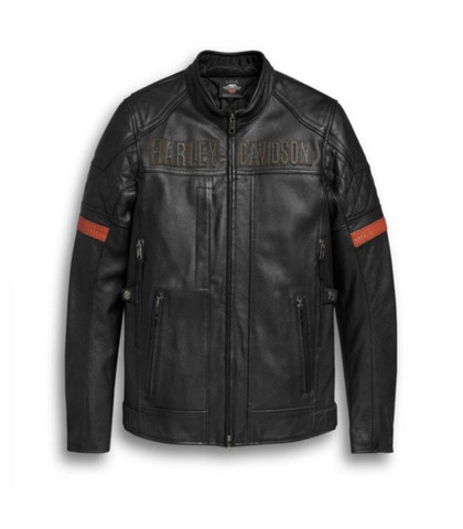 装備+装具 Harley-Davidson FREMONT LEATHER JACKET Harley-Davidson Fremont Triple Vent System Leather Jacket