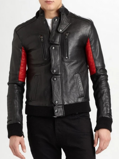 Air Kid Cudi Champ Bomber Leather Jacket Air Kid Cudi Champ Bomber Leather Jacket