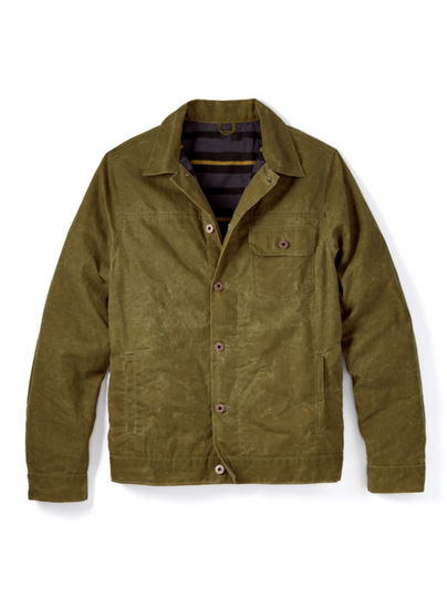 Virgin River Season 4 Jack Sheridan Green Cotton Jacket