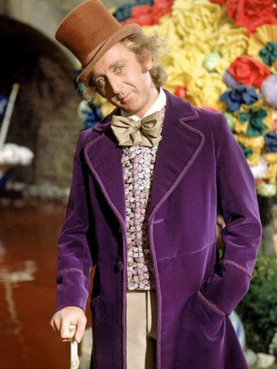 Willy Wonka & the Chocolate Factory Purple Coat