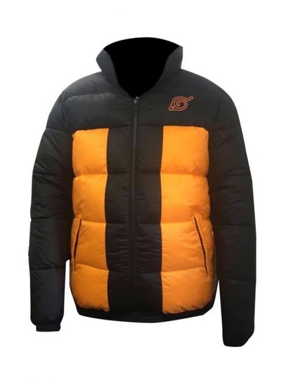 Naruto Shippuden Uzumaki Naruto Puffer Jacket