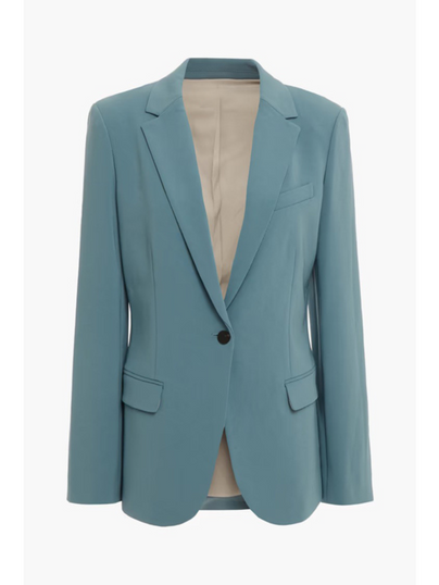 Virgin River Season 4 Brie Blue Blazer Virgin River Season 4 Brie Blue Blazer