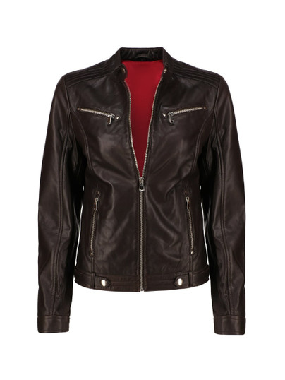 Womens Stylish Biker Real Leather Jacket
