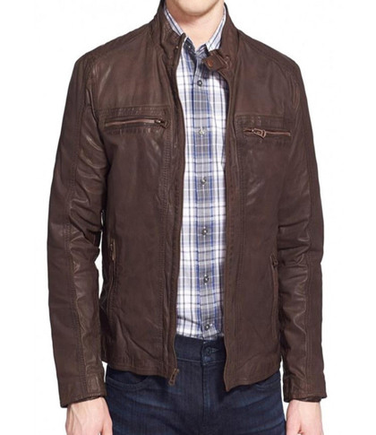 Captain America Civil War Movie Steve Rogers Brown Leather Jacket Captain America Civil War Movie Steve Rogers Brown Leather Jacket