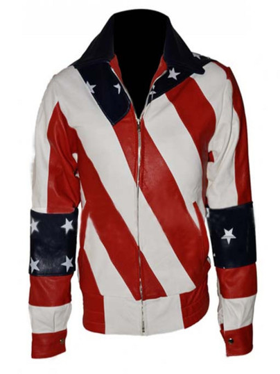 Independence Day Women American Flag Leather Jacket Independence Day Women American Flag Leather Jacket