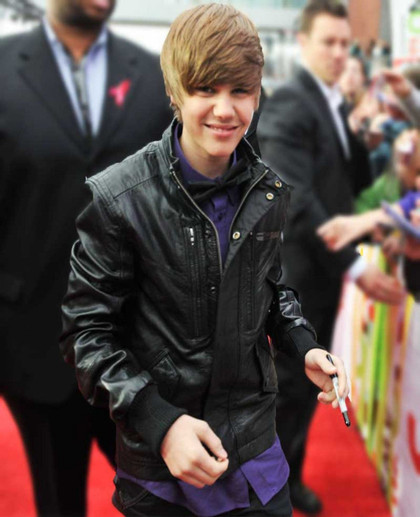 Awards Justin Bieber Black Bomber Leather Jacket Awards Justin Bieber Black Bomber Leather Jacket