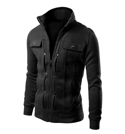 Mens Stylish Casual Polyester Jacket