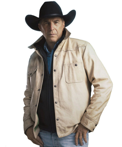 Yellowstone Season 5 John Dutton White Jacket Yellowstone Season 5 John Dutton White Jacket
