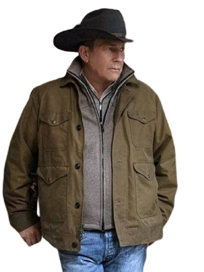 Kevin Costner John Dutton Yellowstone Season 2 Jacket Kevin Costner John Dutton Yellowstone Season 2 Jacket