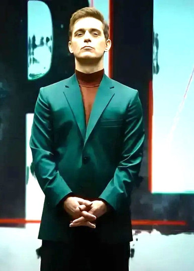 Berlin 2023 Pedro Alonso Green Blazer Berlin 2023 Pedro Alonso Green Blazer