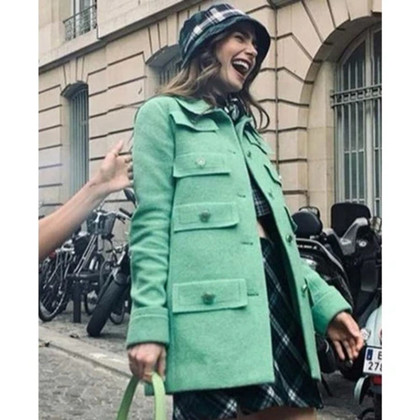 Emily Cooper Emily in Paris Green Coat Emily Cooper Emily in Paris Green Coat
