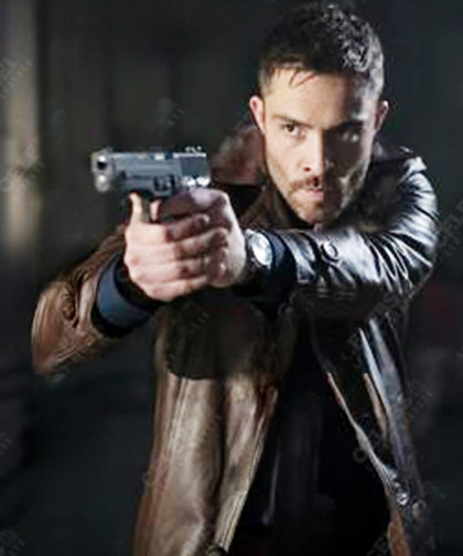 Ben DarkGame 2024 Brown Leather Jacket