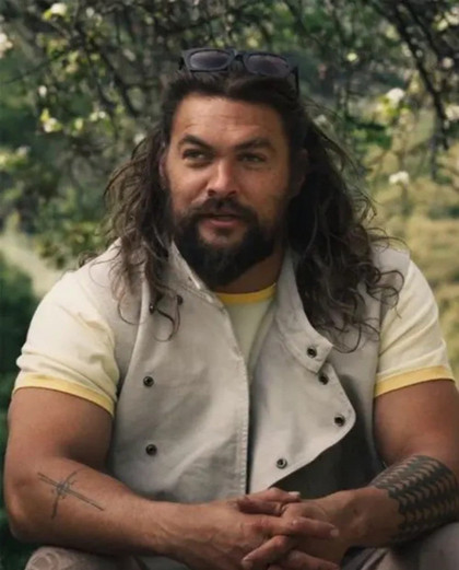 On The Roam Jason Momoa White Vest On The Roam Jason Momoa White Vest