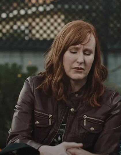 Alice The Night of the Harvest Brown Jacket