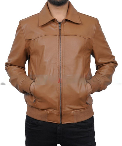 Ethan Renner 3 Days to Kill Kevin Costner Brown Jacket Ethan Renner 3 Days to Kill Kevin Costner Brown Jacket