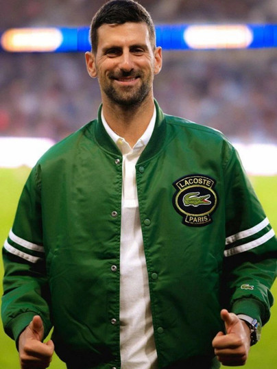 Novak Lacoste Bomber Jacket