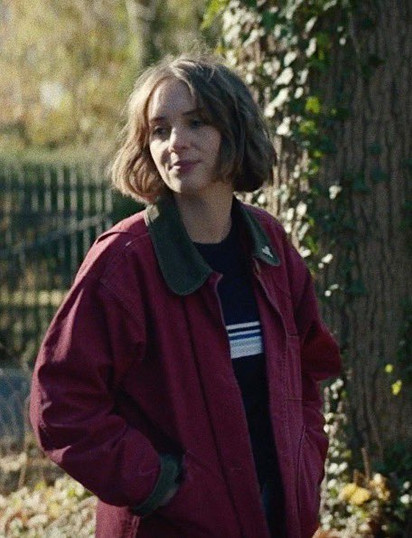 Robin Buckley Stranger Things Burgundy Jacket