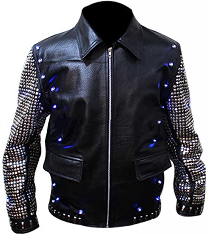 WWE Chris Jericho Light Up Leather Jacket WWE Chris Jericho Light Up Leather Jacket