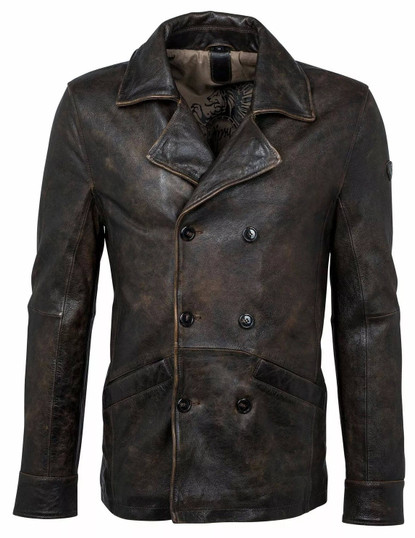 Men's Brown Leather Jacket