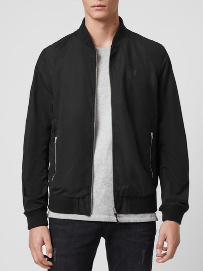 Mens Black Cotton Jacket