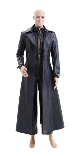 Resident Evil 5 Albert Wesker Costume Leather Coat