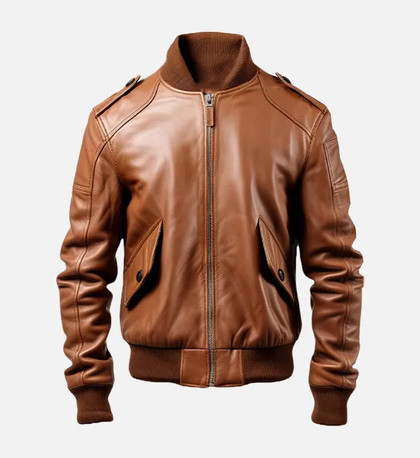 Men s Bomber Leather Jacket