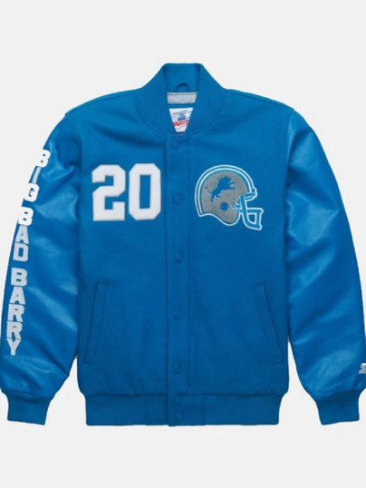 Detroit Lions Varsity Jacket Detroit Lions Varsity Jacket