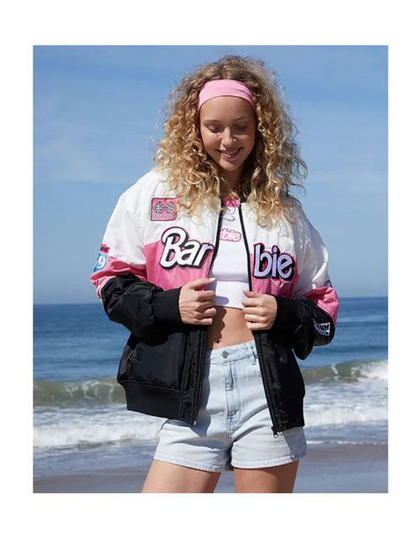 Barbie Racer Bomber Jacket