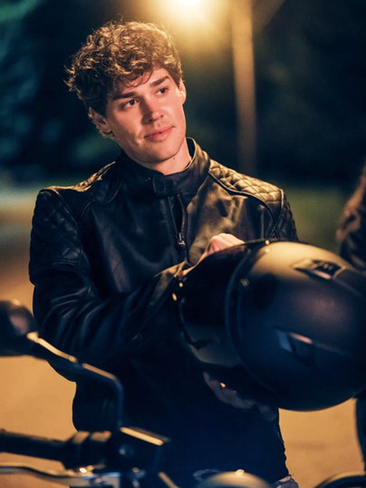 Drayton Lahey Sidelined The QB and Me 2024 Leather Jacket