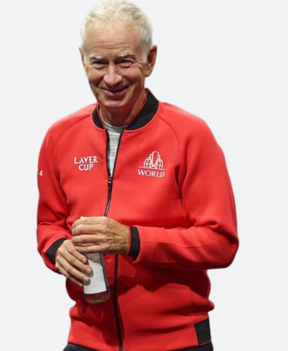 Laver Cup Red Jacket Front Image Laver Cup Red Jacket Front Image
