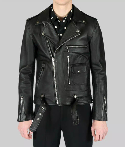 Kid Rock RNC Convention Black Biker Leather Jacket 5 Kid Rock RNC Convention Black Biker Leather Jacket 5