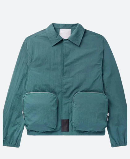 All American Homecoming Damon Sins Green Jacket front image All American Homecoming Damon Sins Green Jacket front image