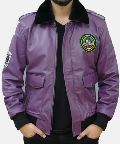 Batman Henchmen Joker Goon Purple Jacket