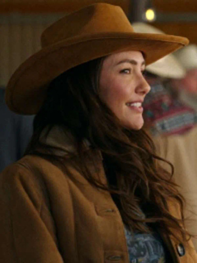 Minka Kelly Ransom Canyon Brown Leather Jacket Minka Kelly Ransom Canyon Brown Leather Jacket