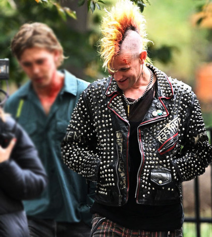 Russ Caught Stealing Matt Black Jacket