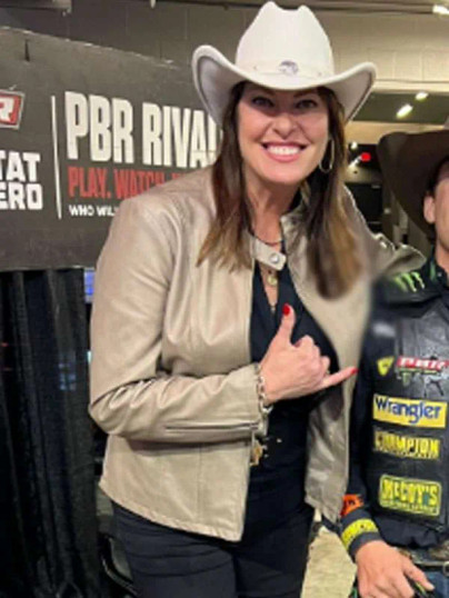 Rose Wainwright The Last Rodeo Leather Jacket