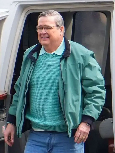 Al Dexter Resurrection 2025 Eric Stonestreet Green Bomber Jacket