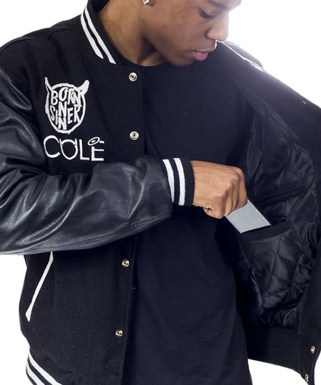 J Cole Letterman Jacket