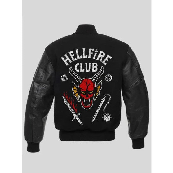 Series Stranger Things S04 Varsity Jacket