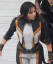 Isabela Merced Superman Hawkgirl Leather
