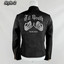 Skeleton Till Death Black Biker Jacket
