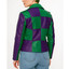 Joker Green and Purple Biker Jacket