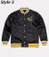 Iowa Hawkeyes Snap-tab Button Satin Jacket