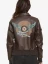 Captain Marvel Carol Danvers Brown Leather Jacket
