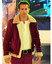 Spirited 2022 Ryan Reynolds Red Suede Jacket