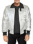 Men's Exclusive White Scorpion Satin Jacket