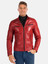 Men Slimfit Red Leather Jacket Men Slimfit Red Leather Jacket